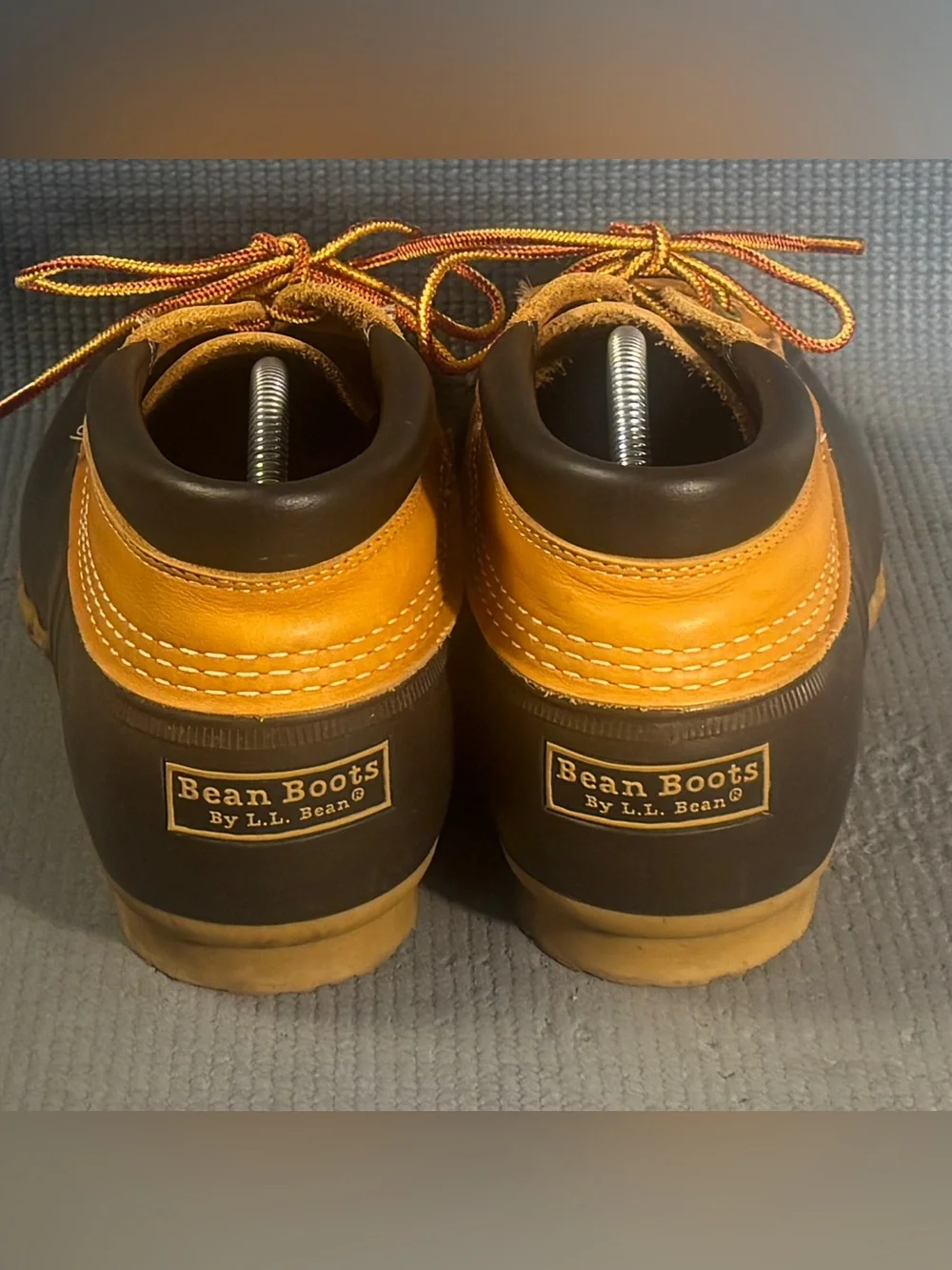 L.L.‎ Bean Men's Bean Boots Gumshoes Brown/Tan Size 10 Wide